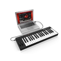 (USB only) 37 Standard Keys. MIDI keyboard controller for MAC/PC includes USB cable