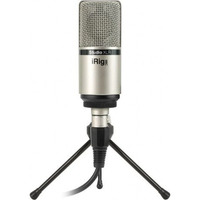 IK Multimedia iRig MIC Studio XLR- Ultra-portable large diaphragm condenser microphone