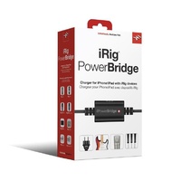 iRig PowerBridge - Universal charging solution for all IOS digital iRig accessories. Lightening cabl