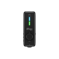 IK Multimedia Iirg Pro I/O - 24-bit, 96kHz - 1 IN/1 OUT Audio/MIDI interface & mic preamp for iOS, Android, PC,Mac