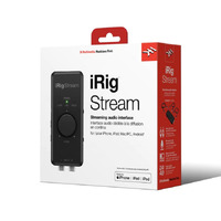 IK iRig Stream - Streaming Audio Interface for iPhone, iPad and Mac/PC
