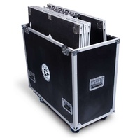 Intellistage Flight Case for 6 pcs. of 1M x 1M platforms with matching risers.