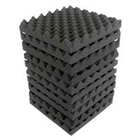 AVE IsoSquare Egg Shell Acoustic Foam Pack - Charcoal