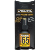 Dunlop Formula 65 Guitar Polish & Cleaner w/ Cloth