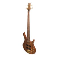 J&D Luthiers 21 Series 4-String Contemporary Active Electric Bass Guitar (Natural Satin)