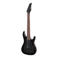 J&D Luthiers IE9 7-String Contemporary Electric Guitar (Transparent Black)