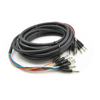 AVE Connex JS8X810M Multicore Cable Jack to Jack 10m