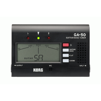 KORG GUITAR & BASS TUNER BLACK