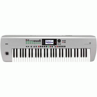 Korg i3 Workstation keyboard, 61 keys silver
