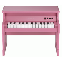KORG TinyPiano 25 minikey digital piano polished wood case � pink