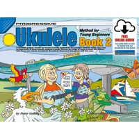 PROGRESSIVE UKULELE METHOD FOR YOUNG BEGINNERS BK 2- BK/OLA