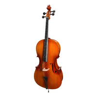 Steinhoff 3/4 Size Cello Set Nat Gloss