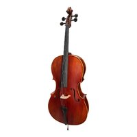 Steinhoff Full Size Student Solid Top Cello Set (Antique Finish)
