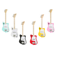 Loog Mini 3-String Electric Guitar W/ Built-In Amp - For Toddlers And Kids - 6 Colours Available
