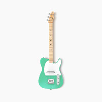 Fender x Loog Telecaster Electric Guitar - Surf Green - 3-String Mini Electric Guitar For Kids