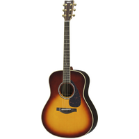 YAMAHA LL6 BROWN SUNBURST ACOUSTIC GUITAR