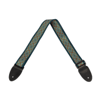 XTR LS411 Celtic Series Guitar Strap (Red, Gold and Blue)