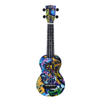 Mahalo MA1GR Graffiti Art II Series Multi Matt Soprano