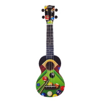 Mahalo Pool Art Series Black Matt Soprano