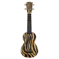 Mahalo MA1ZE Art II Series Soprano Ukulele – Zebra