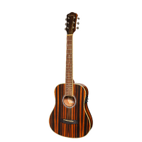 Martinez '51 Series' Left Handed Acoustic-Electric Babe Traveller Guitar Amara (Gloss)