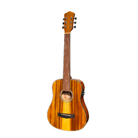 Martinez '51 Series' Left Handed Acoustic-Electric Babe Traveller Guitar Koa (Gloss)
