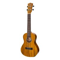 Mojo 'A30 Series' All Acacia Electric Concert Ukulele with EQ and Turner (Natural Satin)