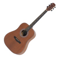 Martinez 'Mahogany Series' Mahogany Acoustic Dreadnought Guitar (Natural Satin)