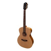 Martinez Left Handed Small-Body Acoustic Guitar (Spruce/Koa)