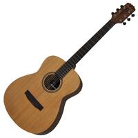 Martinez 000 Style Acoustic-Electric Small-Body Guitar with Gig Bag