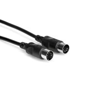 MIDI Cable, 5-pin DIN to Same, 25 ft