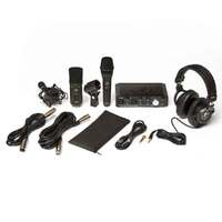 Mackie Producer Recording Bundle with Audio Interface, Dynamic Microphone, Condenser Microphone and Headphones