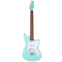 MOOER MLT10 OFFSET LIGHT ELECTRIC GUITAR (CANDY BLUE)