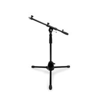 Microphone Stand, Tripod Base, Black