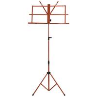 Soundart Mu-16A-Red Traditional Folding Music Stand (Red)