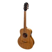 Martinez Short Scale Acoustic-Electric Guitar (Jati-Teakwood)