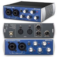 Presonus Audiobox USB recording audio 2 in Digital interface
