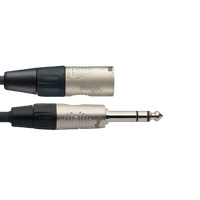 Stagg 3M/10F AUDIO Cable XLR Male to 6.5 Stereo Male Plug 