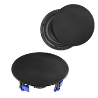Power Dynamics NCBT5B Low Profile 5.25" Ceiling Speaker Set with Bluetooth
