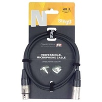 Stagg 15M/50F Microphone Cable XLR-XLR