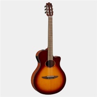 Yamaha NX Series NTX1-BS Nylon String Acoustic-Electric Guitar - Brown Sunburst Finish