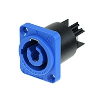 Panel Connector - Locking, BLUE (Mains IN) Air Tight