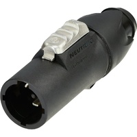 powerCON TRUE1 TOP locking power-out cable connector, IP65 and UV resistant