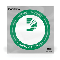 D'Addario NW032 Nickel Wound Electric Guitar Single String, .032
