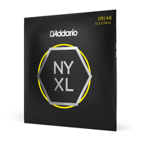 D'Addario Nyxl0946 Nickel Wound Electric Guitar Strings, Super Light Top / Regular Bottom, 9-46