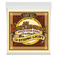 Ernie Ball Earthwood Light 12-String 80/20 Bronze Acoustic Guitar Strings - 9-46 Gauge