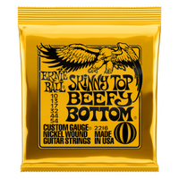 Ernie Ball Skinny Top Beefy Bottom Slinky Nickel Wound Electric Guitar Strings 10 - 54 Gauge