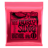 Ernie Ball Burly Slinky Nickelwound Electric Guitar Strings 11 - 52 Gauge