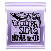 Ernie Ball Ultra Slinky Nickelwound Electric Guitar Strings 10 - 48 Gauge