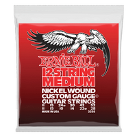Ernie Ball Medium 12-String Nickel Wound Electric Guitar Strings - 11-52 Gauge